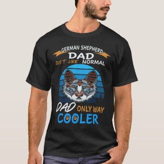 T-shirt 27 Papa Berger Allemand Tout Comme Papa Normal Seu