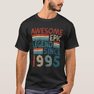 T-shirt 27E Année Anniversaire Cadeaux Awesome Epic Légend