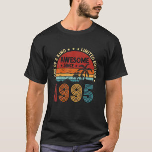 T-shirt 27E Anniversaire Fête 27 Ans Être Impressionnant V