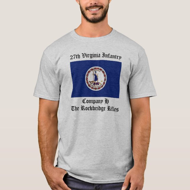 T-shirt 27ème Infanterie de la Virginie (Devant)