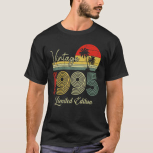 T-shirt 28 ans Vintage 1995 28e anniversaire 1