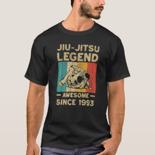 T-shirt 29 Ans BJJ Jiu-Jitsu Légende stupéfiant depuis 19 