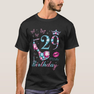 T-shirt 29 C'est mon anniversaire 29 ans C'est mon 29ème a
