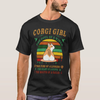T-shirt 29 Corgi L'âme d'une sorcière Corgi