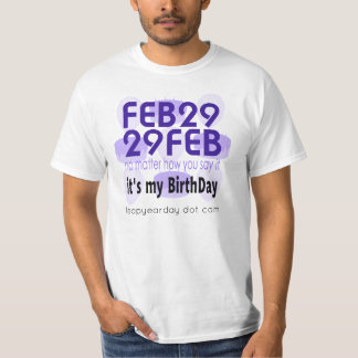 T-shirt 29 FEB