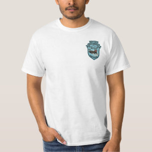 T-shirt 2/47th FNI. Chemise vintage de correction de