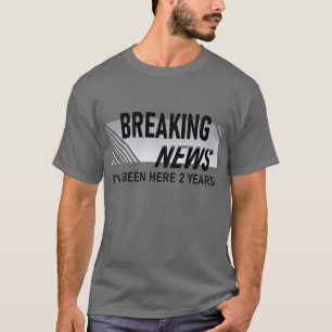 T-shirt 2 ans de travail Anniversaire Employé 2e