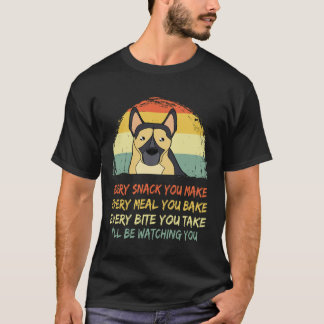 T-shirt 2 Chaque collation que vous préparez... Je vais vo