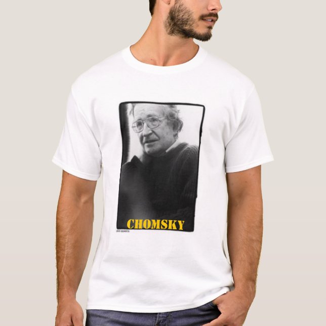 T-shirt 2 chomsky (Devant)