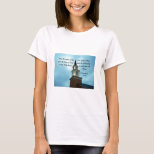 T-shirt 2 Cor. 13:14 Que la grâce du Seigneur Jésus...