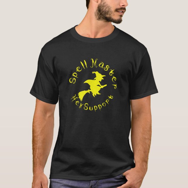 T-shirt 2 Côté Funny Halloween IT Tech Support Desk (Devant)