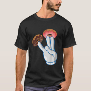T-shirt 2 Dans le rose 1 dans le puant Di