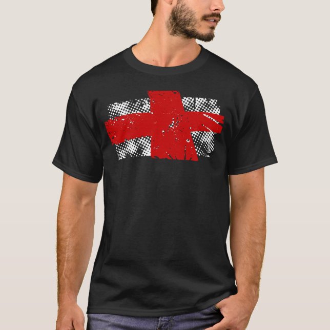 T-shirt 2 de l'Angleterre (Devant)