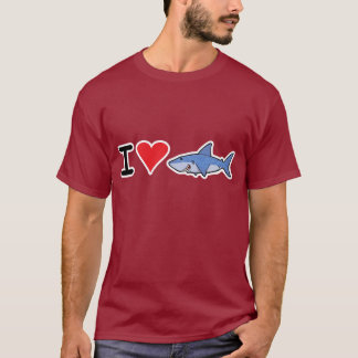 T-shirt 2 de shaaark du coeur I