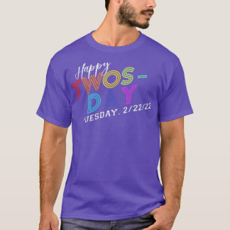 T-shirt 2 février 2022 22222 Joyeux Jeudi 2022