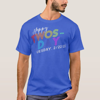 T-shirt 2 février 2022 22222 Joyeux Jeudi 2022 