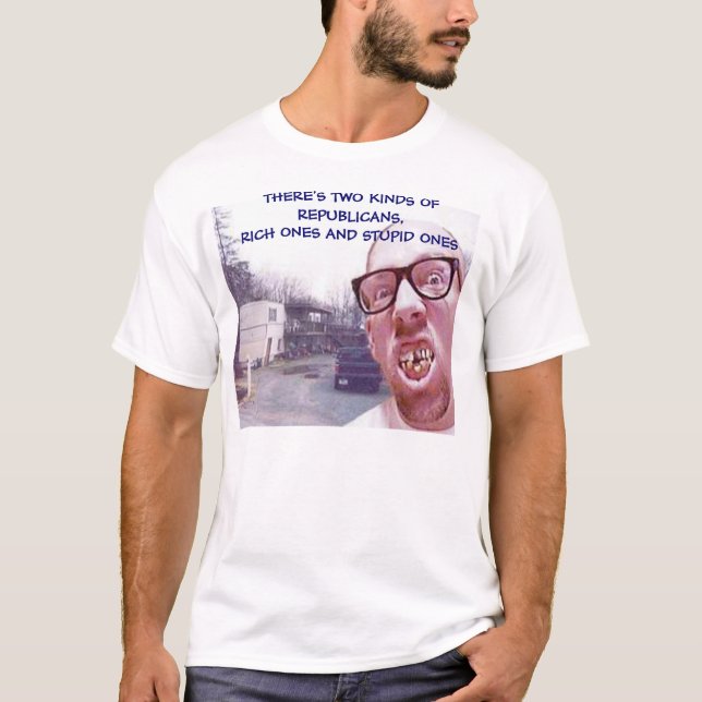 T-SHIRT 2 GENRES DE RÉPUBLICAINS (Devant)
