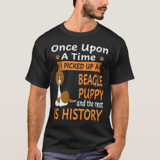 T-shirt 2 Il était une fois - chiot Beagle Beagle