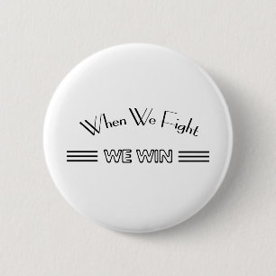 T-Shirt 2 Inch Round Button