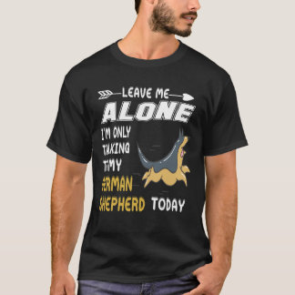 T-shirt 2 Laissez-moi tranquille je parle seulement à mon