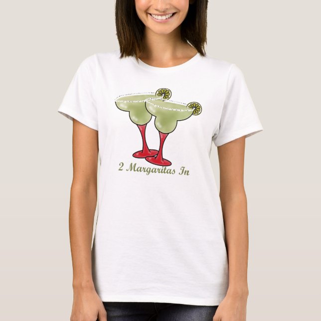 T-shirt 2 Margaritas En (Devant)