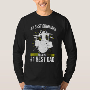T-shirt 2 Meilleur Batteur Parce Que 1 Meilleur Batteur Pa
