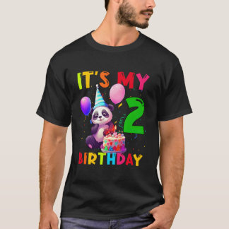 T-shirt 2 Panda 2ème Panda