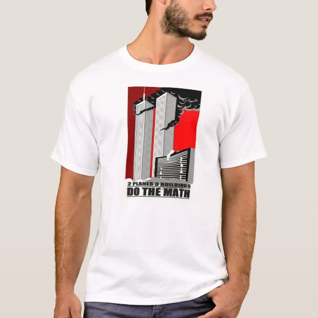 T-shirt 2-Planes 3-Buildings font les maths (Devant)