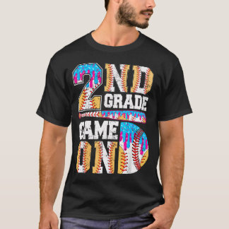 T-shirt 2e année deuxième match le premier jour d'école 1e