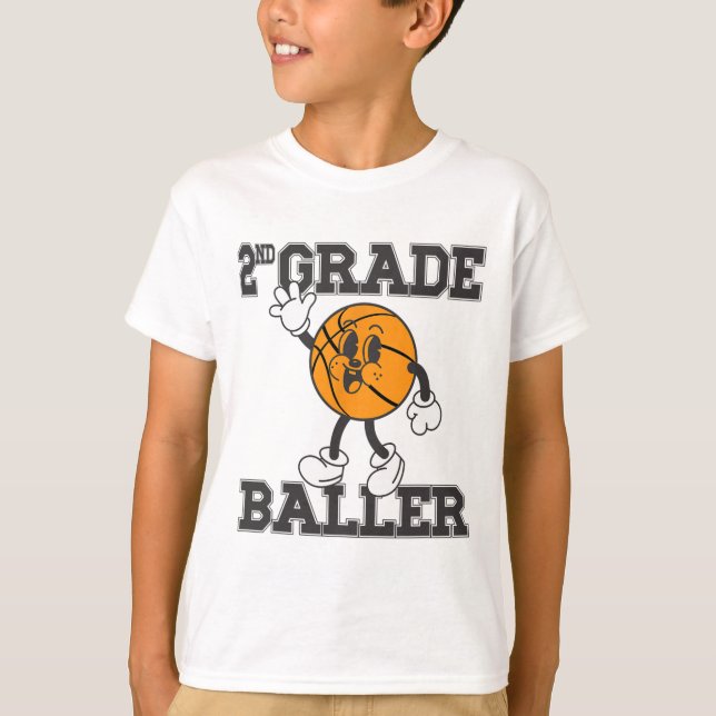 T-shirt 2e année Ller Sketll Ck To School - Enfants Sports (Devant)