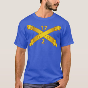 T-shirt 2e Bn 17e régiment d'artillerie de campagne wo Txt