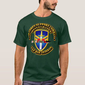 T-shirt 2e Commandement du soutien du Corps avec des ruban