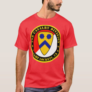 T-shirt 2e division de cavalerie Camp Lockett CA