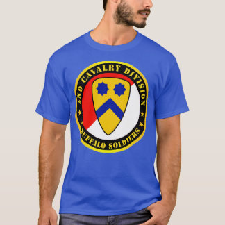 T-shirt 2e division de cavalerie Soldats de Buffalo