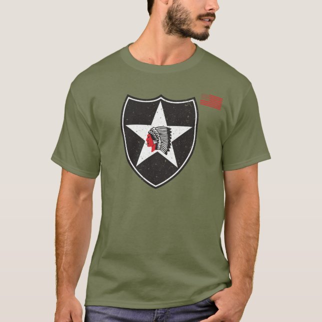 T-shirt 2e division d'infanterie - Patch (Devant)