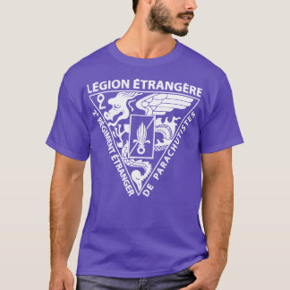 T-shirt 2e régiment de parachutistes étrangers 3