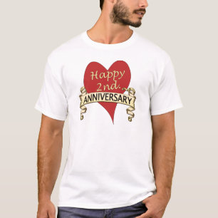 T-shirt 2ème. Anniversaire