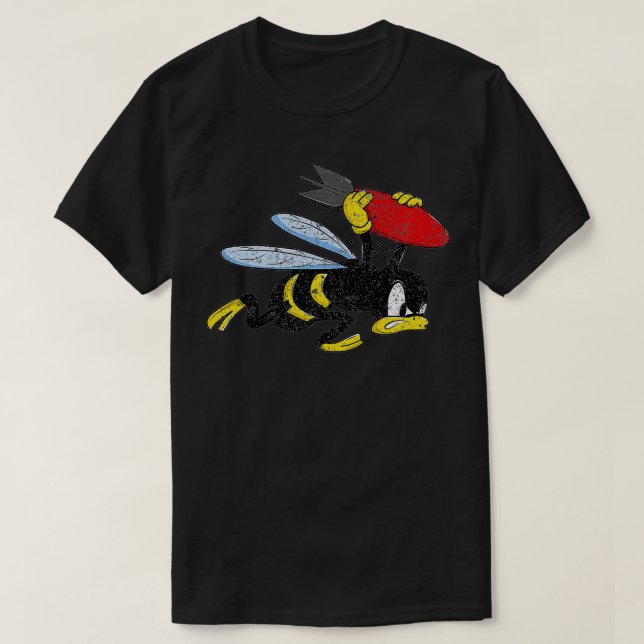 T-shirt 2ÈME GUERRE MONDIALE 21e Bombardment Squadron Bomb (Design devant)