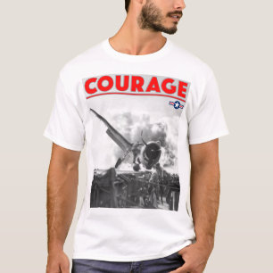 T-shirt 2ÈME GUERRE MONDIALE COURAGE - F6F-3 Hellcat