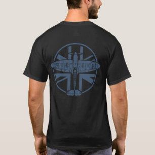 T-shirt 2ÈME GUERRE MONDIALE Spitfire RAF 021 Dark Mediter