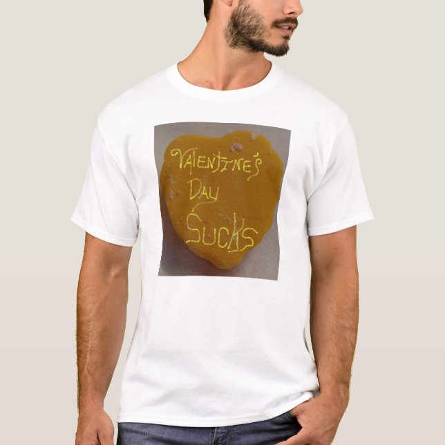 T-shirt 2ème Le jour annuel d'Anit-Valentine (Devant)