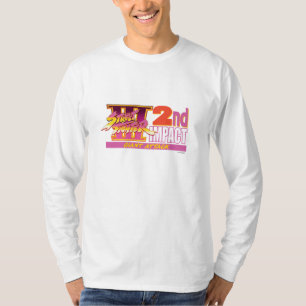 T-shirt 2ème logo d'impact de Street Fighter III
