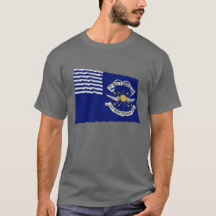 T-shirt 2ème Lt Dragoons Waving Flag de régiment