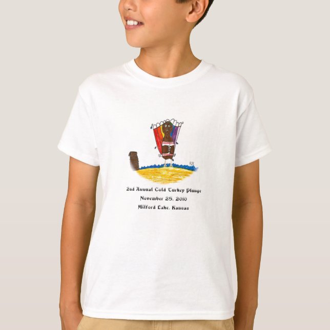 T-shirt 2ème Plongeon annuel du manque (Devant)