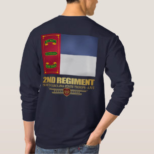 T-shirt 2ème Régiment, troupes d'état de la Caroline du
