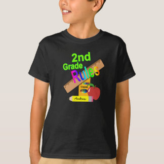 T-shirt 2ème Règles de catégorie en vert