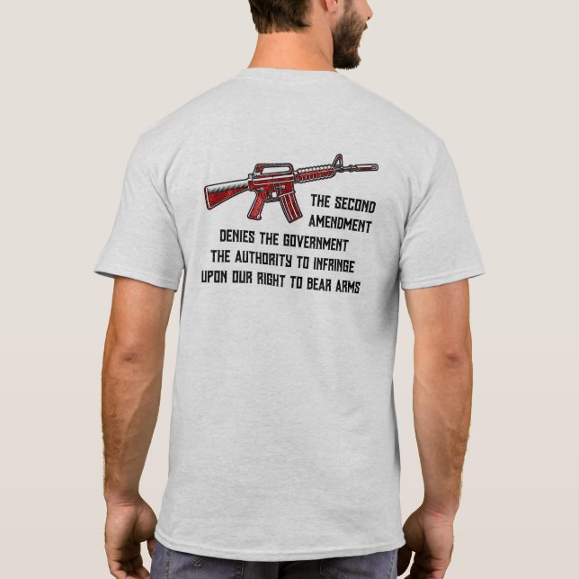 T-shirt 2nd Amendment Denies Gov (Dos)