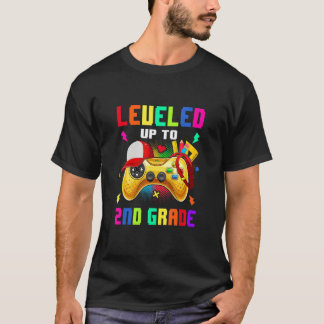 T-shirt 2Nd Grade Gamer First Day Of Third Grade Boys Back