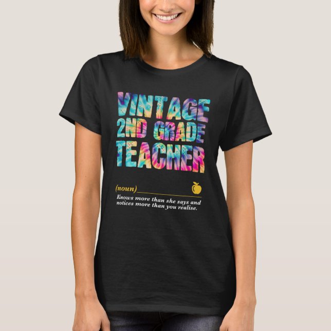 T-shirt 2nd Grade Teacher Appreciation Week Back to School (Devant)