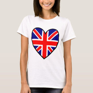 T-shirt 2unionjackheart
